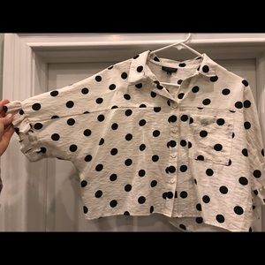 Polka dot shirt
